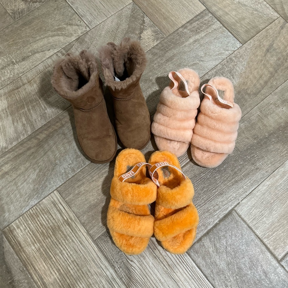 Lot of (3) pairs of Uggs